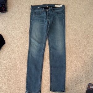 rag and bone women's Blue Jeans
